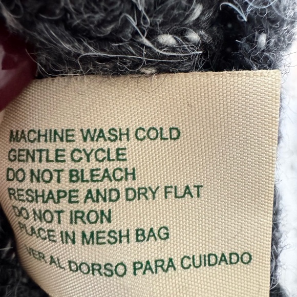 NWT Vintage St John’s Bay Knit Zip Up Sweater 
Petite Large - Picture 9 of 9